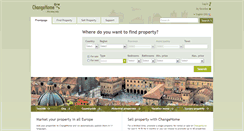 Desktop Screenshot of changehome.com